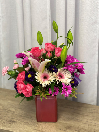 Hot Birthday girl! arrangement $ 125.00