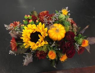 Pumpkin Field design  $85.00