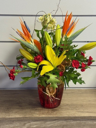 Captain Mom Flower arrangement $ 150.00
