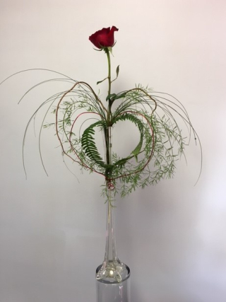 Eiffel Tower of Love rose vase sale $25.00